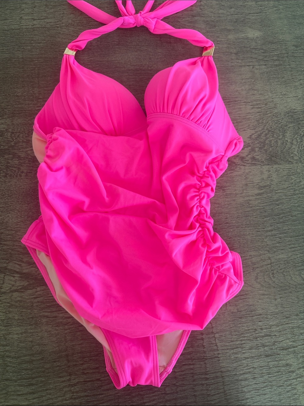Women’s Victorias Secret Hot Pink One-Piece Swimsuit -